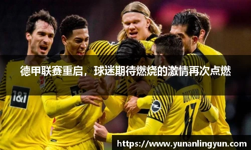 德甲联赛重启，球迷期待燃烧的激情再次点燃