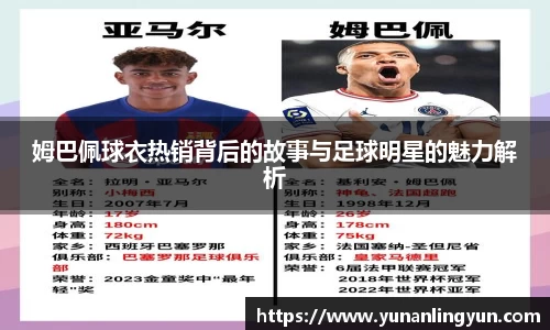 姆巴佩球衣热销背后的故事与足球明星的魅力解析